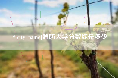 宜宾消防大学分数线是多少
