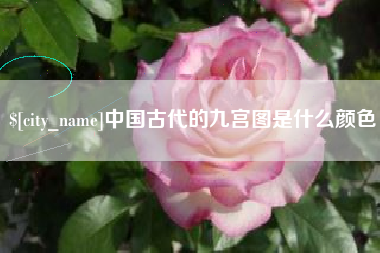 宜宾中国古代的九宫图是什么颜色