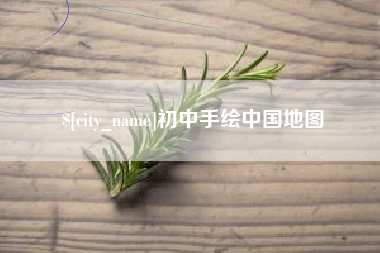 宜宾初中手绘中国地图