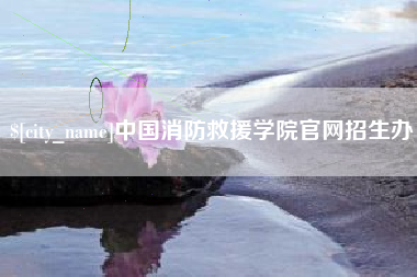 宜宾中国消防救援学院官网招生办