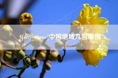 宜宾中国地域九宫版图