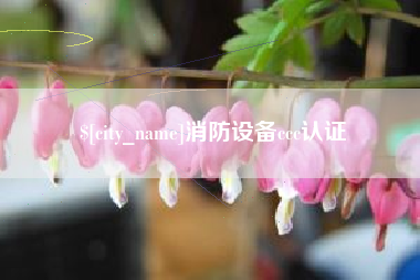 宜宾消防设备ccc认证