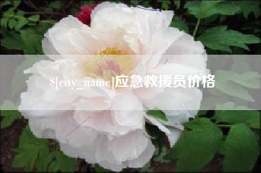 宜宾应急救援员价格