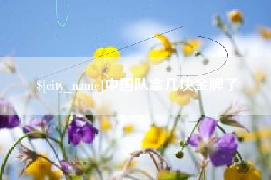 宜宾中国队拿几块金牌了