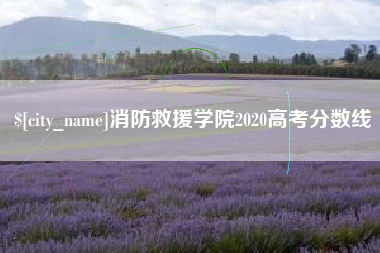 宜宾消防救援学院2020高考分数线