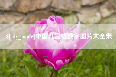 宜宾中国九宫格数字图片大全集