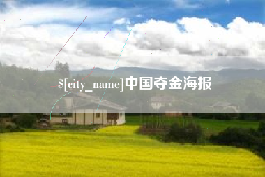宜宾中国夺金海报
