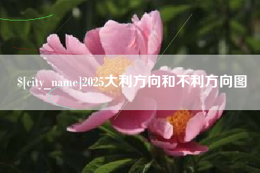 宜宾2025大利方向和不利方向图