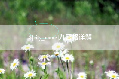 宜宾九宫格详解