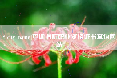 宜宾查询消防职业资格证书真伪网站