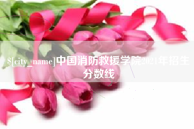 宜宾中国消防救援学院2021年招生分数线